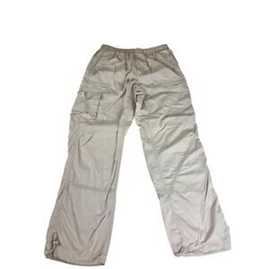 Standard Cloth Khaki Cargo Utility Elastic Waist Women's 16/XL Pants